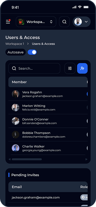 Assign Users And Roles